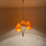 Lustre en laiton par Rupert Nikoll