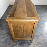 Louis XV period chest of drawers in light oak