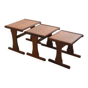 tables gigognes en cuivre