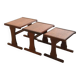 mid century  Copper nesting tables 'Birstall'