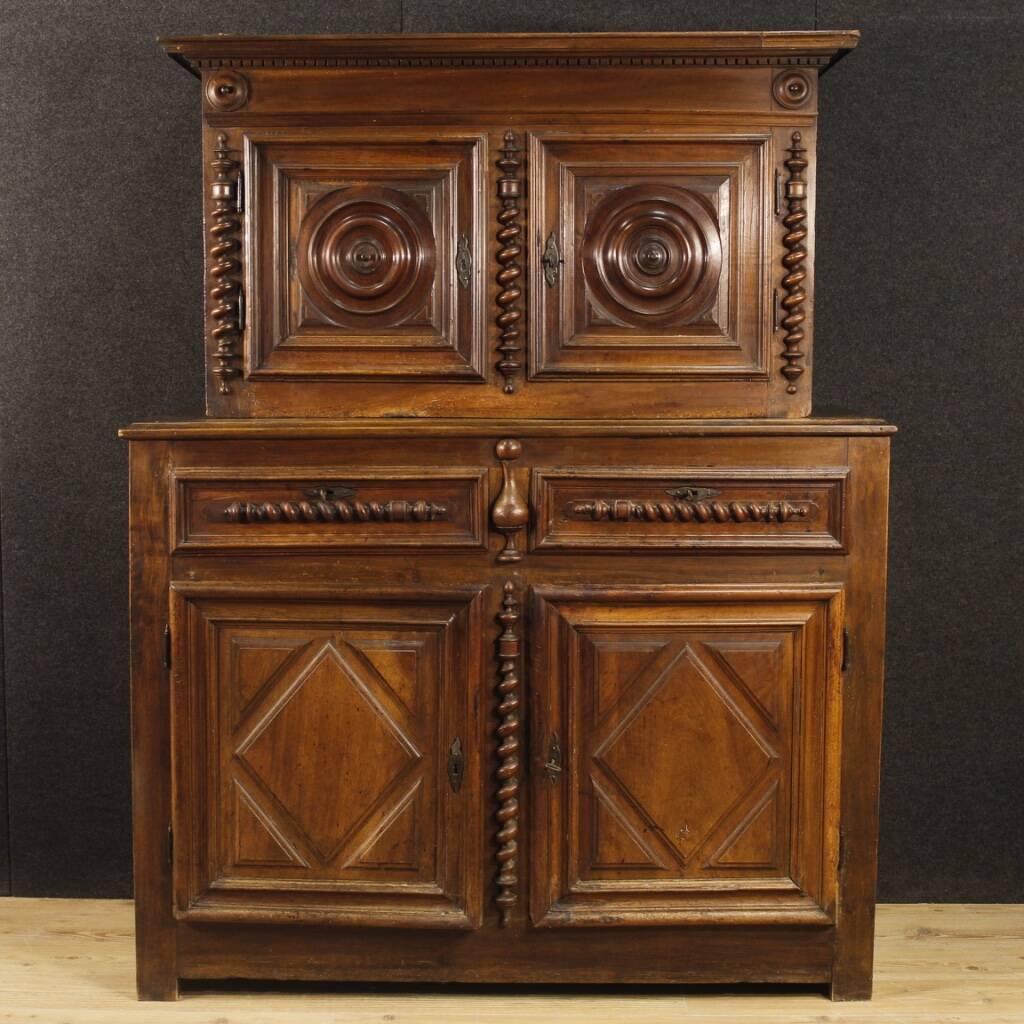 Antique French cupboard from 18th century