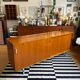 Teak veneer sideboard 80's