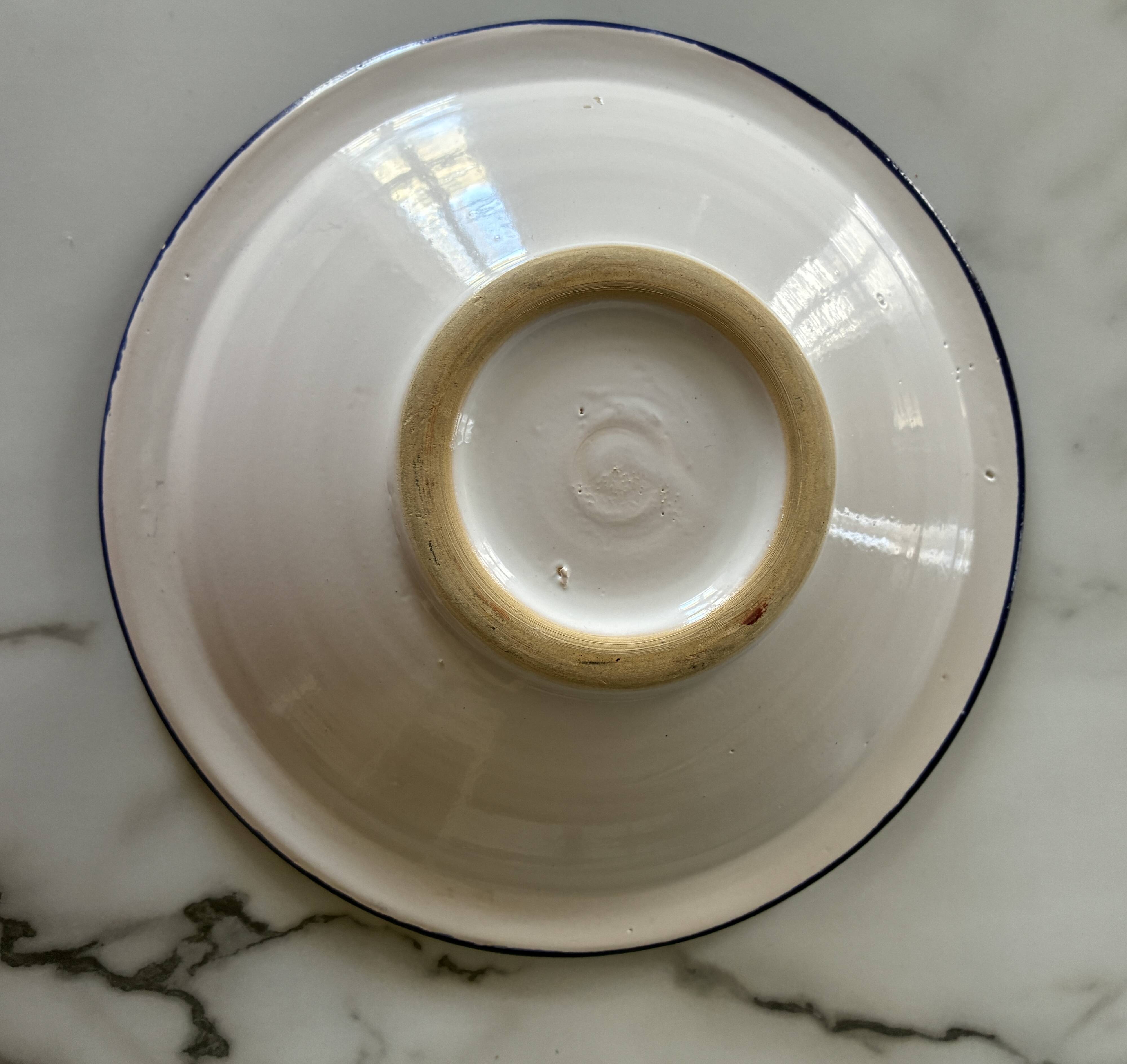 Terracotta plate Nabeul Tunisia