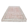 Soft Pink Oversize Vintage Turkish Floral Carpet Rug, 219x313 Cm