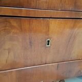 Half-column Empire chest of drawers