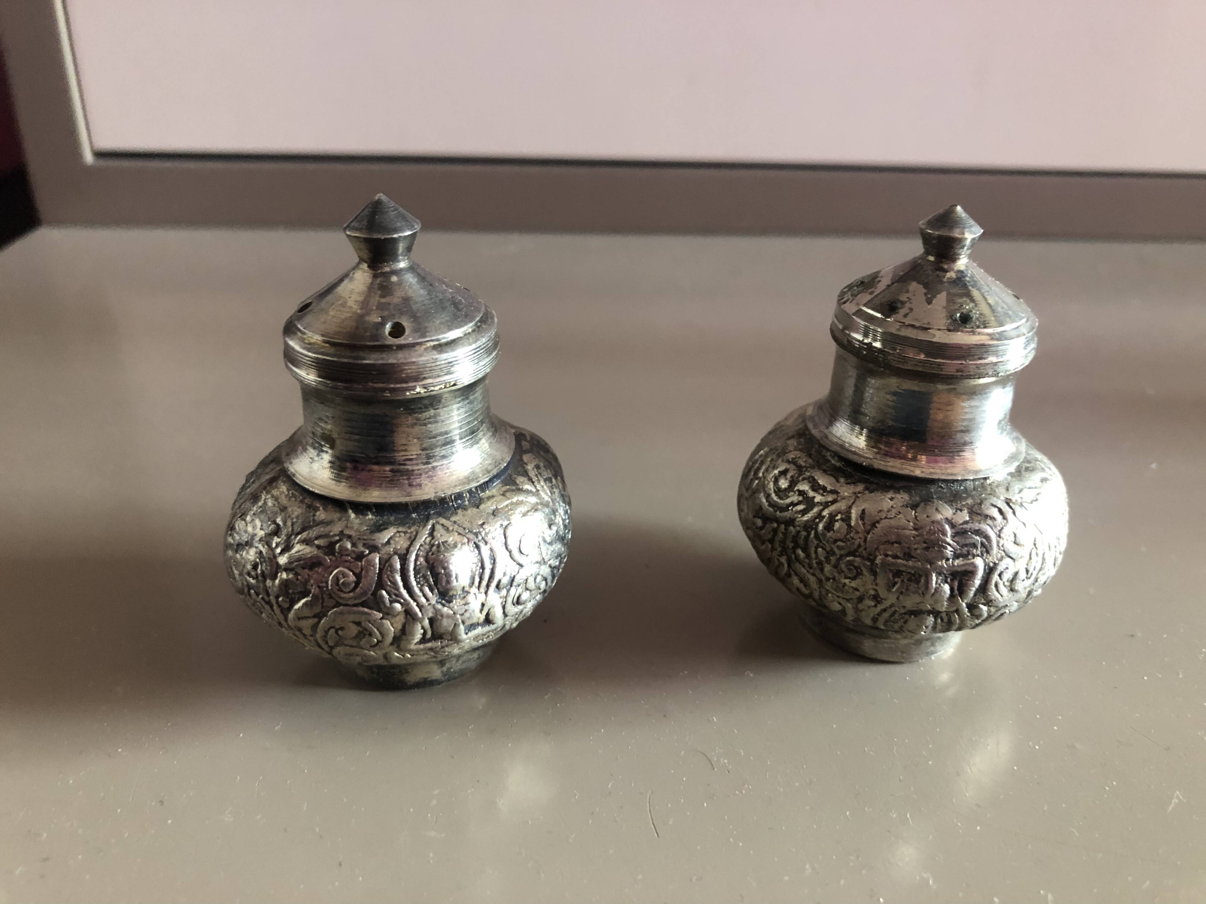 Salt and pepper shakers