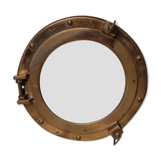 Boat porthole mirror