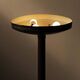 Art Deco floor lamp in mahogany and metal, 1930s