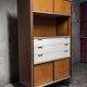 Vintage EFA bookcase and shelves by Georges Frydman