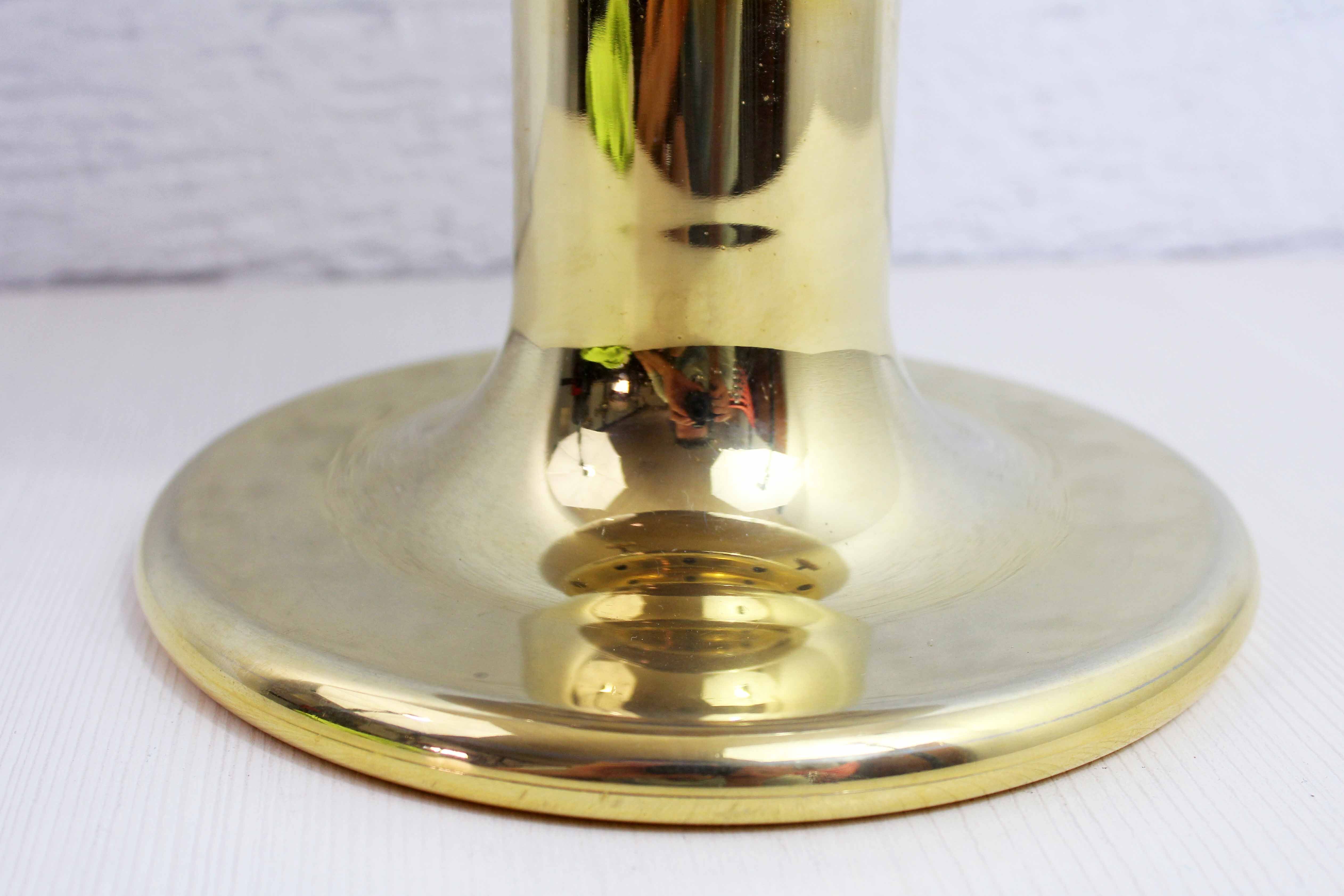 Table lamp vintage smoked glass