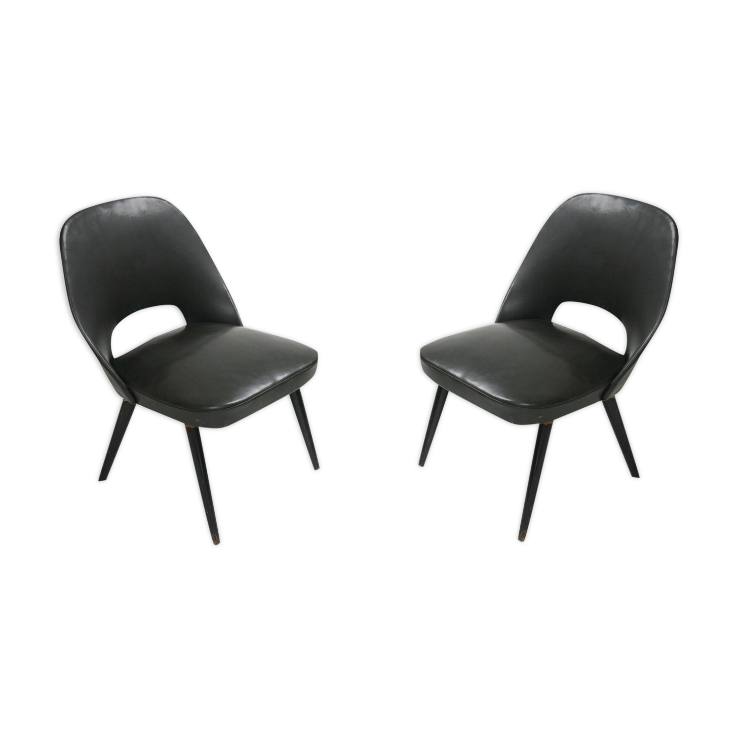 Mid-Century Italian Lounge Chairs, 1960s, Set of 2