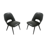 Mid-Century Italian Lounge Chairs, 1960s, Set of 2