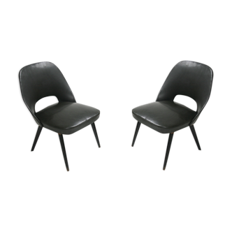 Mid-Century Italian Lounge Chairs, 1960s, Set of 2