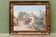 Oil on panel, Jules Brault, farm entrance