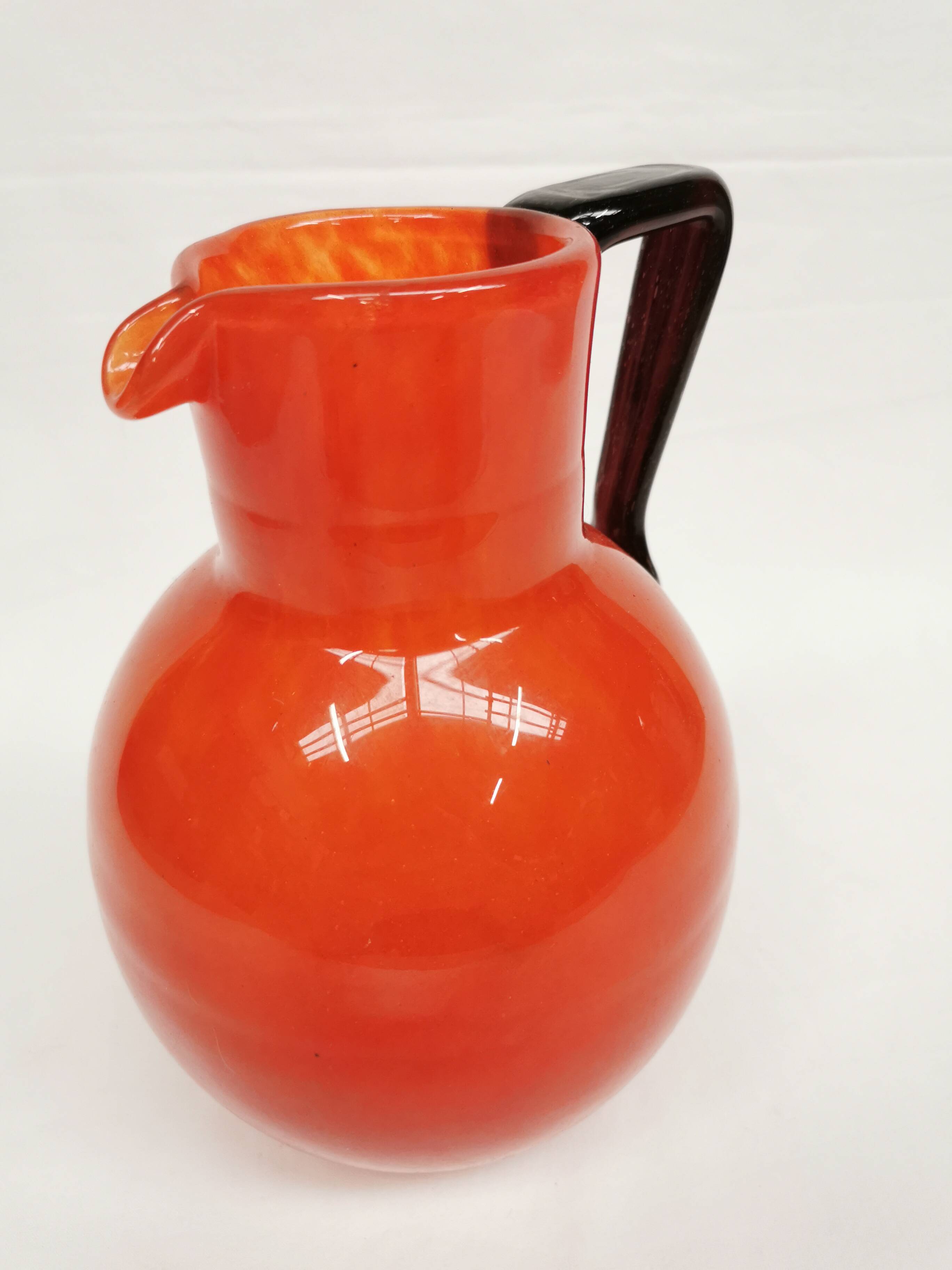 Orangeade / Lemonade Pitcher, Beer, Schneider, Le Verre Français