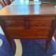 Louis XVI style jumping chest of drawers
