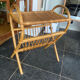 Rattan magazine holder