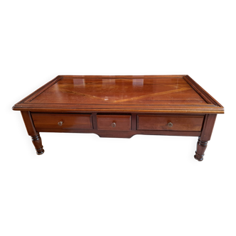 Cherry wood coffee table