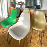 5 original EAMES chairs - HERMANN MILLER 1950