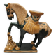 Vintage Ceramic Horse Plant Table, mid-century