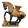 Vintage Ceramic Horse Plant Table, mid-century