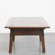Antique Southern European Chestnut Coffee Table from the 18th Century
