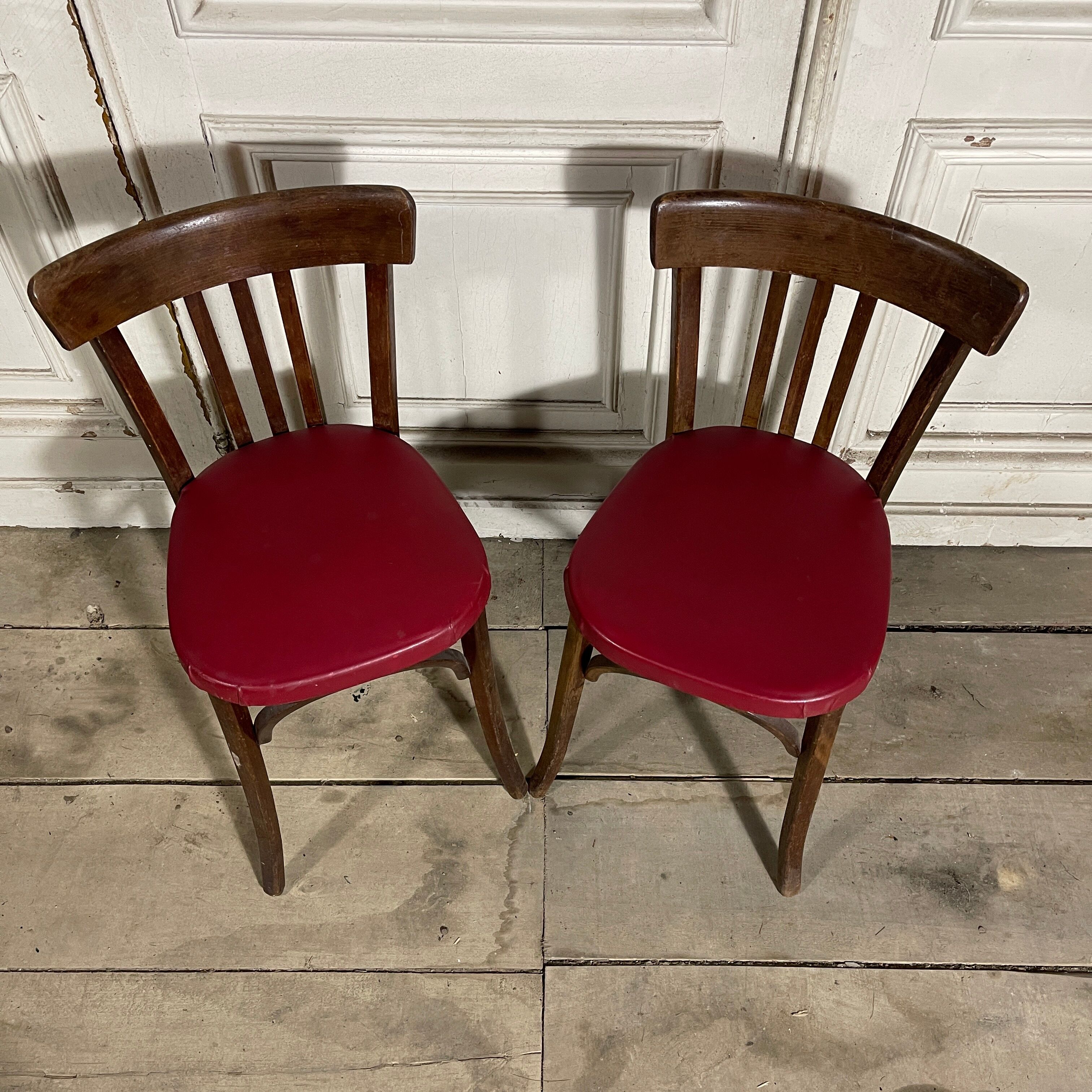 Pair of Baumann chairs