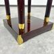 Secession pedestal in mahogany