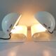 Pair of Guzzini lamps by Giuseppe Cormio "Bugia"