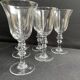 6 Wine Glasses – Stamped Blown Crystal