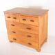Elm "organic" chest of drawers