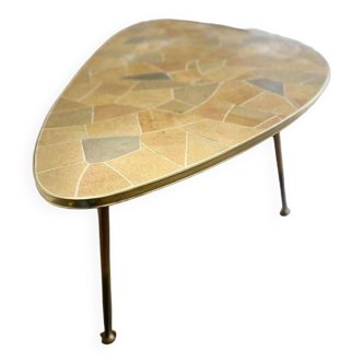 Vintage tripod tile coffee table / coffee table