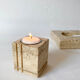 Travertine table lighter