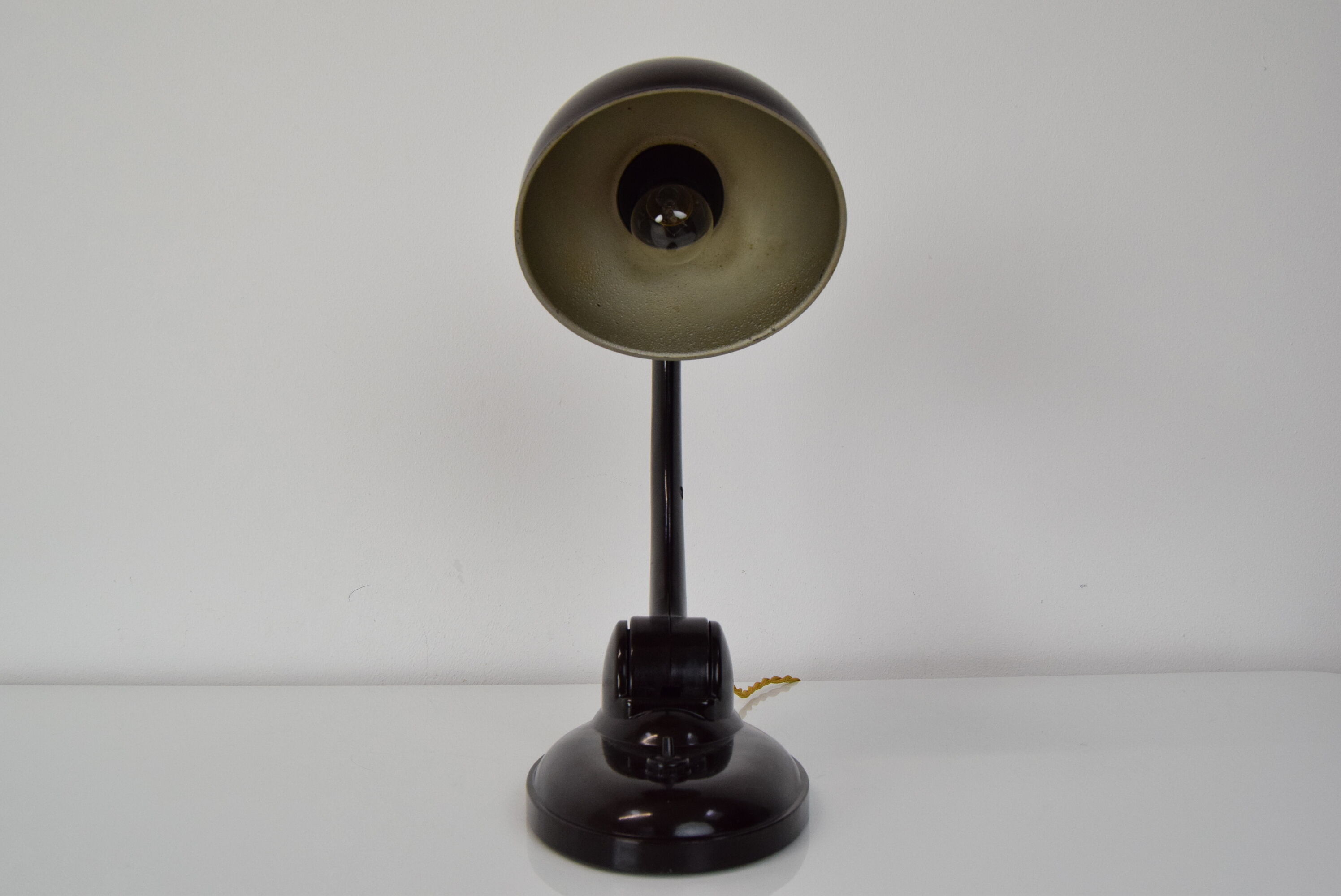 Adjustable Bakelite Table Lamp,by Eric Kirkman Cole,1940's.