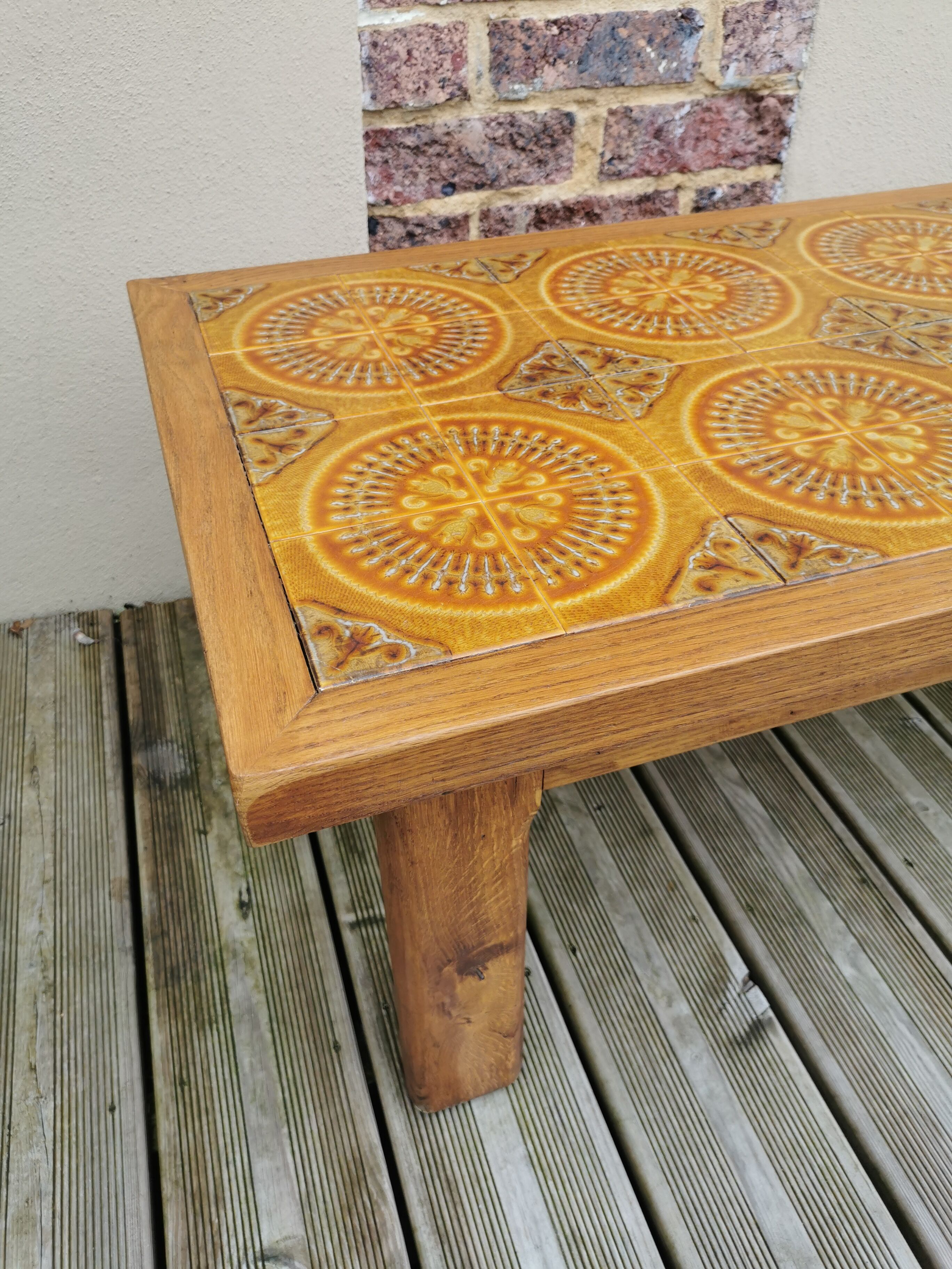 Ceramic coffee table