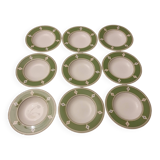9 deep plates VILLEROY BOCH model EDEN