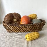 Old bread basket, straw basket