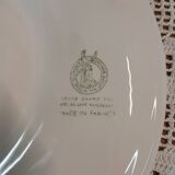 11 oyster plates + 1 Orchies Moulin des Loups dish