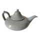 Celadon speckled glazed ceramic teapot