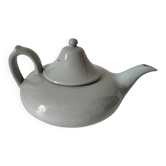 Celadon speckled glazed ceramic teapot