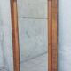 Empire mirror in mahogany