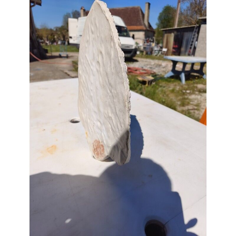 Plaster plaque of a Buddha Shiva head India