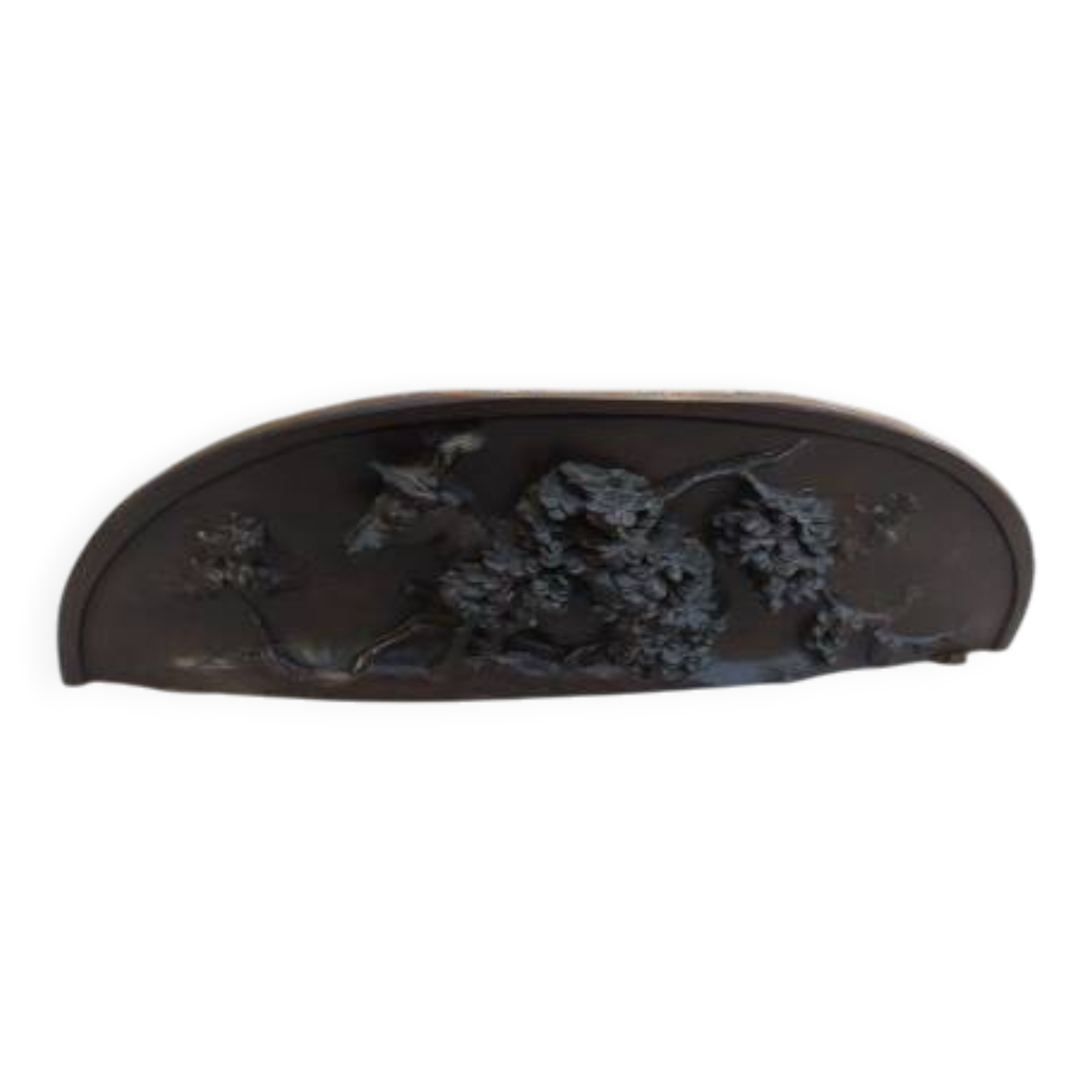 Dark oak relief sculpture 19th century