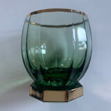 6 art deco glasses