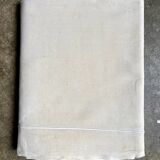 Beige linen sheet with #9 and #10 hemstitching ☐ 240 x 340 cm