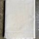Beige linen sheet with #9 and #10 hemstitching ☐ 240 x 340 cm