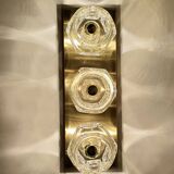 Pair of large vintage architectural wall lights