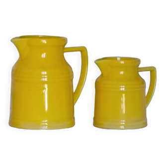 Set of 2 pitchers Jars France
