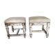 Pair of Louis XVI style stools
