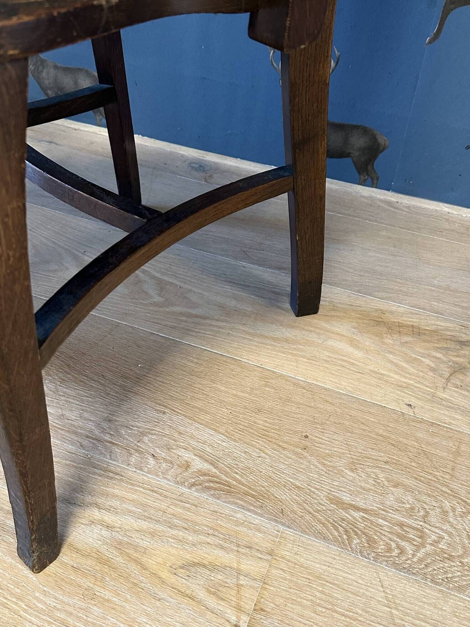 Oak vintage office chair